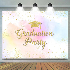 Lofaris Sweet Color Graffiti Celebrate Graduation Backdrop