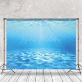 Lofaris Swimming Pool Blue Clear Water Photography Backdrop