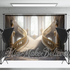 Lofaris Symmetrical Palace Staircase Architecture Backdrop