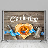 Lofaris Tableware Bread Wooden Oktoberfest Party Backdrop