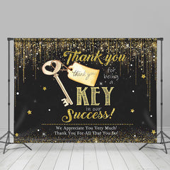 Lofaris Thank You For Being A Key In Our Success Backdrop