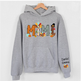 Lofaris Thanksgiving Mimi and Kids Custom Name Gift Hoodie