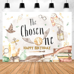 Lofaris The Chosen One Magical Owl Hogwarts Birthday Backdrop