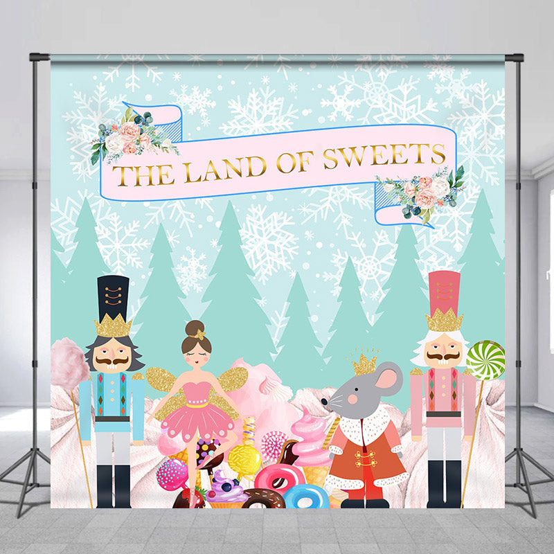 Lofaris The Land Of Sweet Personalized Birthday Backdrop