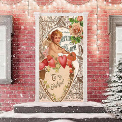 Lofaris To My Sweetheart Angel Valentines Day Door Cover