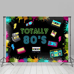 Lofaris Totally 80¡¯S Theme Colorful Graffiti Party Backdrop