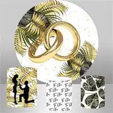 lofaris wedding round backdrop kit