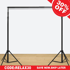 (7 Day Delivery) 10x10ft Metal Adjustable Photography Backdrop Stand