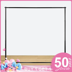 (7 Day Delivery) Plus Size Adjustable Step and Repeat Backdrop Banner Stand