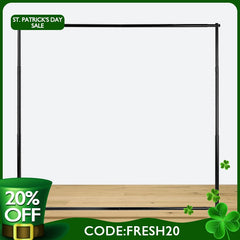 (7 Day Delivery) Plus Size Adjustable Step and Repeat Backdrop Banner Stand