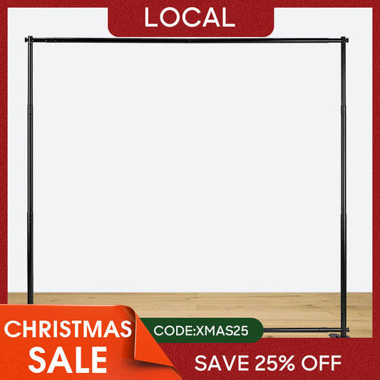 (7 Day Delivery) Plus Size Adjustable Step and Repeat Backdrop Banner Stand
