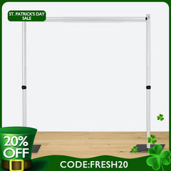 (7 Day Delivery) Heavy Duty Adjustable Aluminum Backdrop Stand for Event