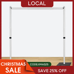 (7 Day Delivery) Heavy Duty Adjustable Aluminum Backdrop Stand for Event