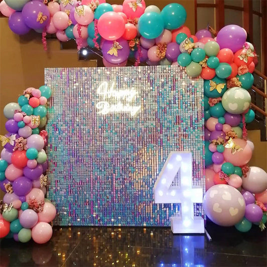 Lofaris Iridescent Shimmer Wall Panels | Wedding Event Party Decorations