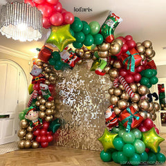 Lofaris Light Matte Gold Shimmer Wall Panels | Wedding Event Party Decorations