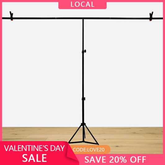 (7 Day Delivery) T-Shape Adjustable Backdrop Stand Support Frame