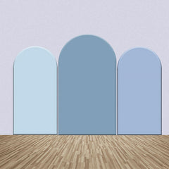 Lofaris Various Solid Blue Arch Backdrop Kit For Birthday