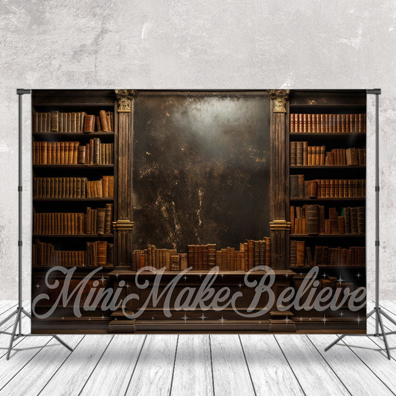 Lofaris Vintage Bookcase Rusty Wall Photoshoot Backdrop
