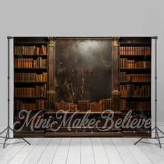 Lofaris Vintage Bookcase Rusty Wall Photoshoot Backdrop