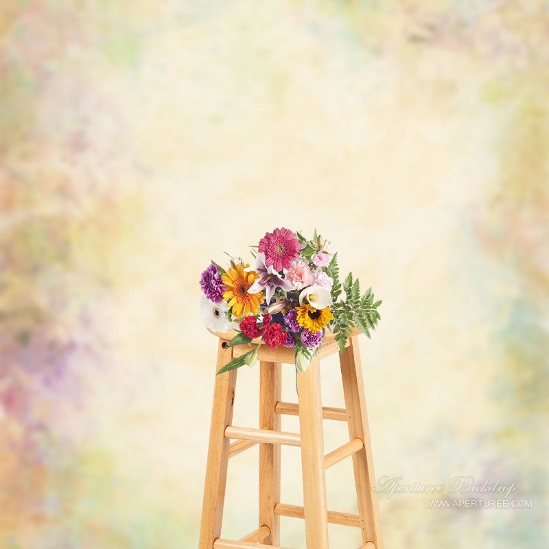 Lofaris Vintage Floral Fine Art Portrait Abstract Backdrop