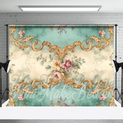 Lofaris Vintage Floral Pattern Fine Art Photoshoot Backdrop