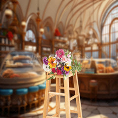 Lofaris Vintage Gorgeous Bakery Backdrop For Photo Booth