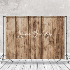 Lofaris Vintage Rustic Abstract Wood Texture Photo Backdrop