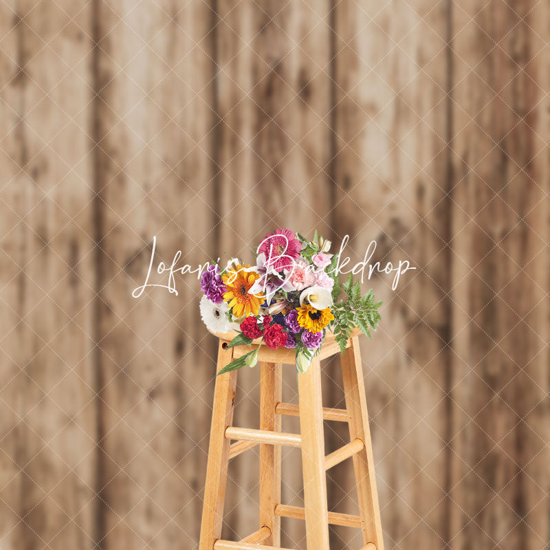 Lofaris Vintage Rustic Abstract Wood Texture Photo Backdrop