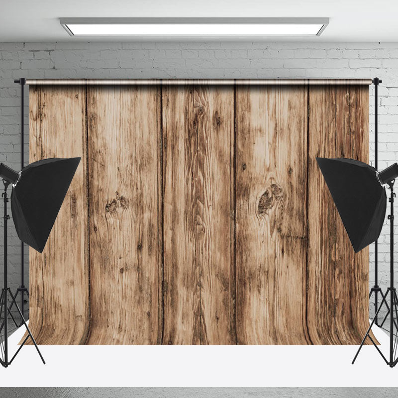 Lofaris Vintage Rustic Abstract Wood Texture Photo Backdrop