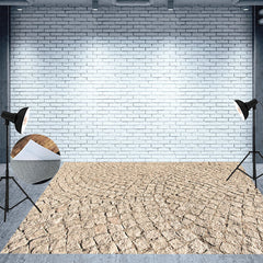 Lofaris Vintage Street Stone Floor Photography Mat