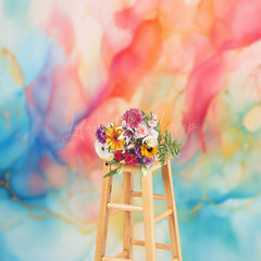 Lofaris Watercolor Painting Fine Art Photo Studio Backdrop