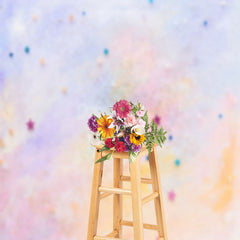 Lofaris Watercolor Star Decoration Fine Art Photo Backdrop