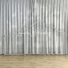 Lofaris Wave Top Arch Chiara Wall Party Frame 3 Piece Set