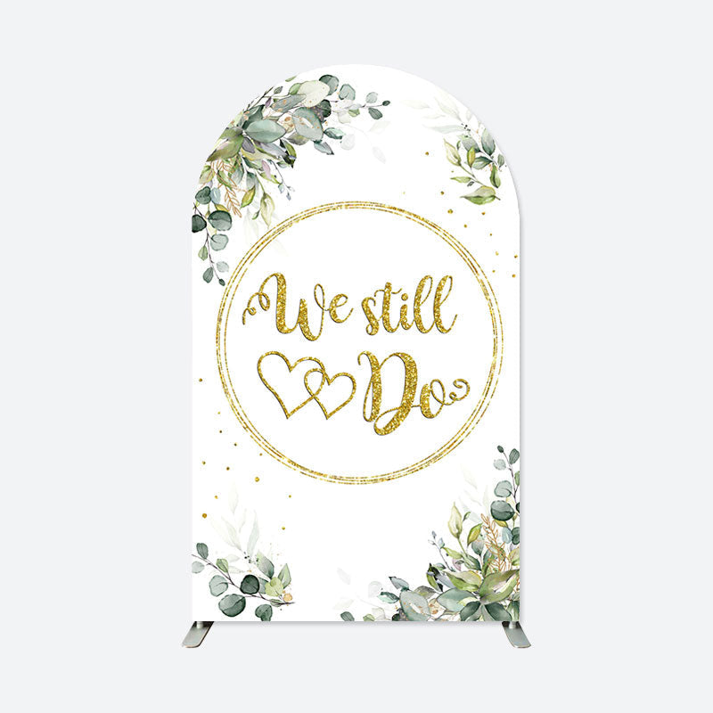 Lofaris We Still Do Anniversary Double Sided Arch Backdrop