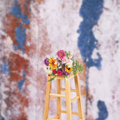 Lofaris Weathered Rusty Shabby Textured Photography Backdrop