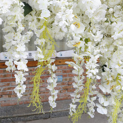 Lofaris White Luxury Artificial Flower Wall Wedding Decor