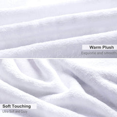 Lofaris White Screaming Ghost Halloween Custom Name Blanket