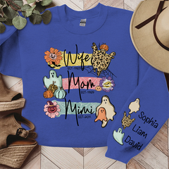 Lofaris Wife Mom Mimi Est Pumpkins Leopard And Kids LTP01