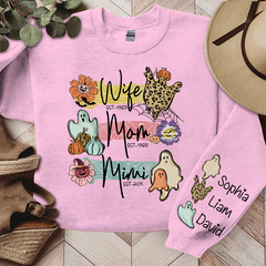 Lofaris Wife Mom Mimi Est Pumpkins Leopard And Kids LTP01