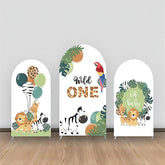 Lofaris Wild Balloon Safari Baby Shower Arch Backdrop Kit