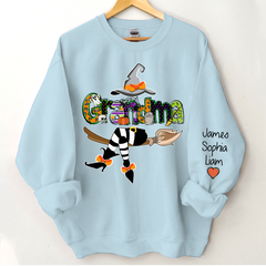 Lofaris Grandma Witch Grandkids Sweatshirt