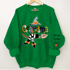 Lofaris Grandma Witch Grandkids Sweatshirt
