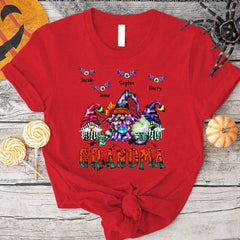 Lofaris Witch Gnomes Halloween Grandma And Kids T - Shirt