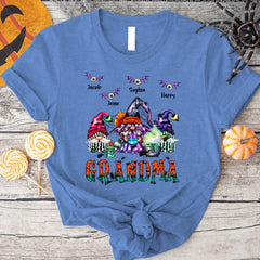 Lofaris Witch Gnomes Halloween Grandma And Kids T - Shirt