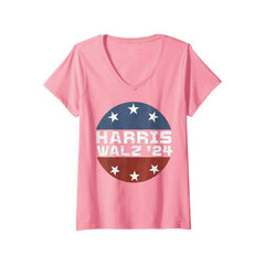 Lofaris Womens Harris Walz 2024 Campaign For President Tee