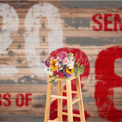 Lofaris Wooden Class Of 2026 Senior Celebration Backdrop