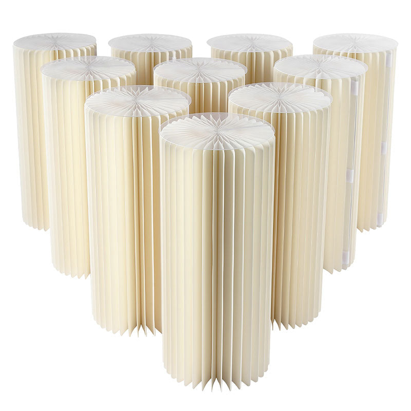 Lofaris 10 Pcs Durable Column Cardboard Wedding Altar Stand