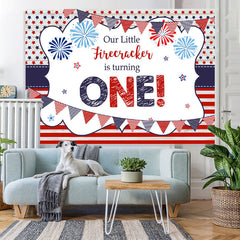 Lofaris 1st Birthday Backdrop Girls Independence Day Background