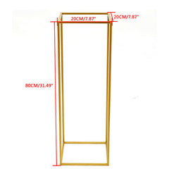Lofaris 2 Pcs Gold Floor Stand Arbor For Wedding Decorations
