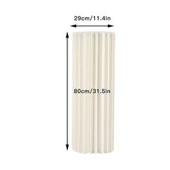 Lofaris 2 Pcs White Vase Column Reusable Wedding Altar Stand